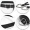 Women Leather Metal Buckle Belt Waistband Heart Shape Valentines Gift Black CA