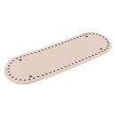 2pcs 64 Holes PU Bag Pad Shaper Tote Bottom Insert Hand-woven Bag Accessory
