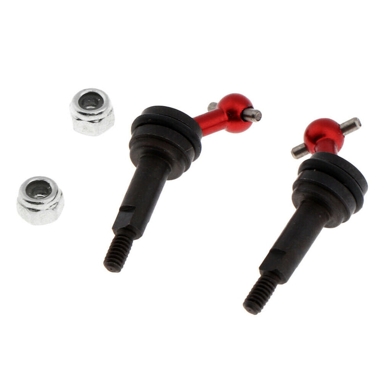 2Pcs Metal Universal Joint Drive Shaft for WLtoys K969 K989 P929 1/28 RC Car
