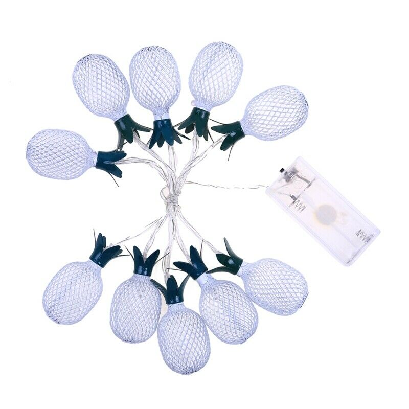 1.1m Lovely Yellow Pineapple Holiday String Light Battery Powered Led Light