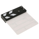 Acrylic Plastic 6.5x6.0inch 16.5x15.2cm Dry Erase Director's Film Clapboard Cut