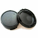 2pcs Body Cover Lens Rear Cap For CANON FD Camera Gift and Access Lens tect R4T1