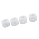 4Pcs 16mm Foosball Soccer Table Rod Bumper Buffer Replacementl Parts White