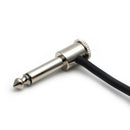 10Ft Guitar Solderless Pedalboard Cable Kit Angle Audio 6.35 Plugs for Guit