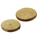Wood Log Slices Discs 30pcs 3-4CM for DIY Crafts Wedding Centerpieces Q5K1