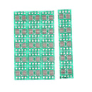 20PCS SOP8 SO8 SOIC8 TSSOP8 MSOP8 to DIP8 Adapter PCB DIY Conveter Board LJ