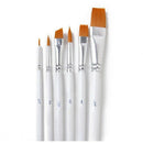 6 pieces Watercolor oil Paint brush Multi-function Paint brush Art and pain M9X7