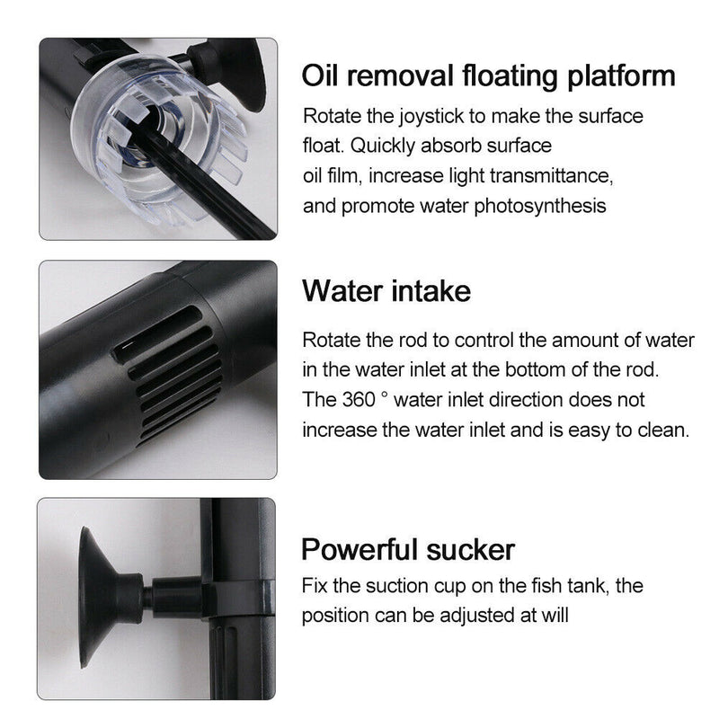 Fish Tank Aquarium Filter Oil Film Remover Keep Clear Practical Surface