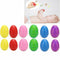 12pcs Plastic Egg Shakers Set 6, Percussion Musical Maracas Eggs Child Perc
