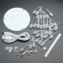 Full Color RGB 10MM LED Touch-button Aurora-Towers Kit soft light DIY part