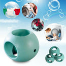 Laundry Ball Green Hard Rubber Anti Limescale Magnetic Machine Ball Accessory Nw