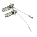 2x Car H3 5630 SMD 10 LED Headlight White Driving Fog Head Light Lamp Bulb  G4G2