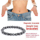 Magnetic Bracelet Skeleton Beads Hematite Stone Health Care Jewel OZ