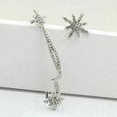 Ohrschmuck With Strass Ketten Ohrringe Gothic Ohrklemme M8A0 Ohrmanschette X3B0