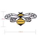 Bumble Bee Sew On Patches Embroidered Badge Bags Applique Fabric Clothes CraftTO