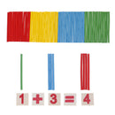 1Set wooden toys mathematical intelligence stick preschool educational t Gw
