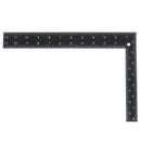 Black Tempered Stainless Steel Measuring Square Ruler DIY Leather Sewing Too Cy