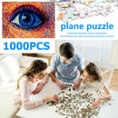 Colorful Eye 1000pcs DIY Paper Puzzles Jigsaw Educational Kids Adults Toys