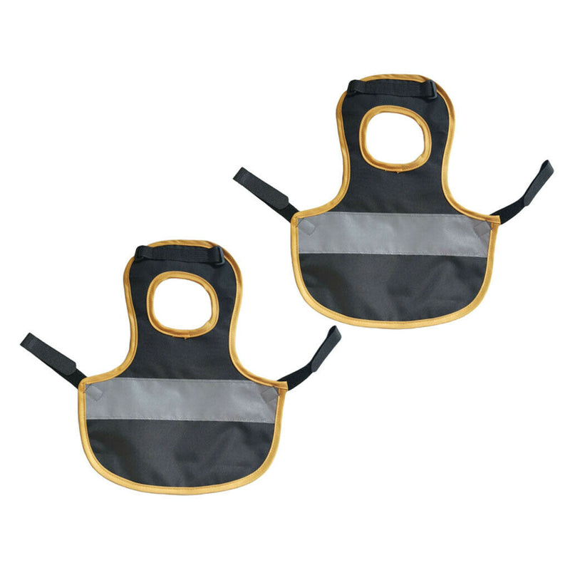 2pcs Comfort Pet Reflective Vest Breathable Adjustable Feather Protection