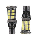 2 x T15 W16W 45 SMD 4014 Error Free LED Car Reverse Back 6000K White Light Bu JR