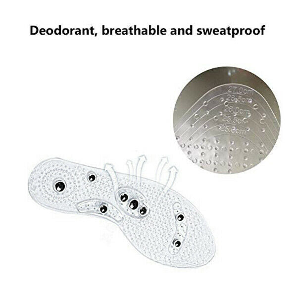 Magnetic Therapy Insoles,Breathable Magnetic Massage Insoles Orthotic Fight T7D8