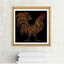 Big Cock 5D Diamond Painting Embroidery DIY Cross Stitch Home Decor