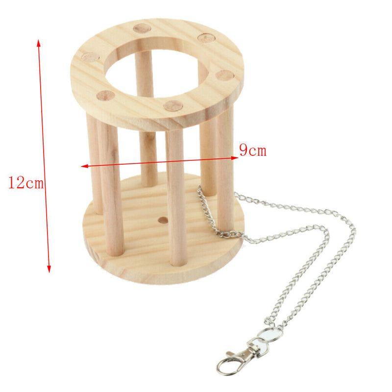 Wooden Feeder Bowl Pet Feeder Dispenser And Hay Grass Rack For Rabbits