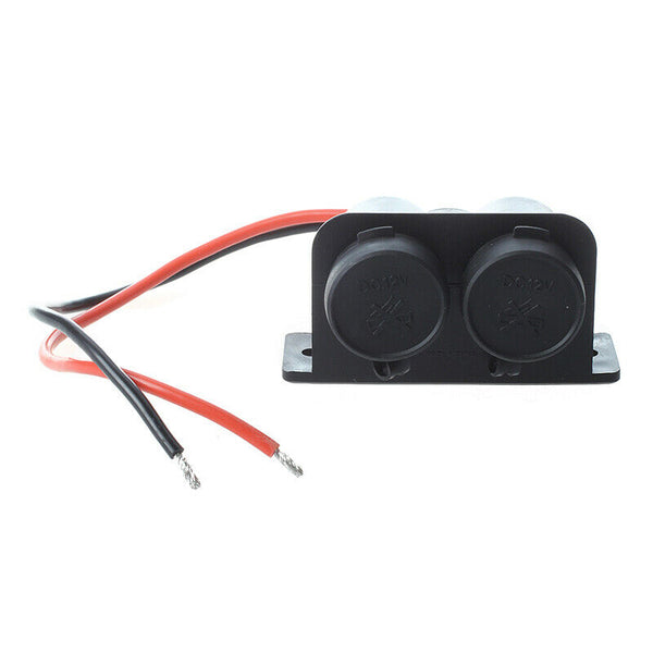 Motorcycle Cigarette Lighter 2 in 1 Power Socket Waterproof 12V New R3R1