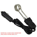 Car Camping Mug Water Tea Coffee Electric Boiler Heater Safe Hot Immersion 12V