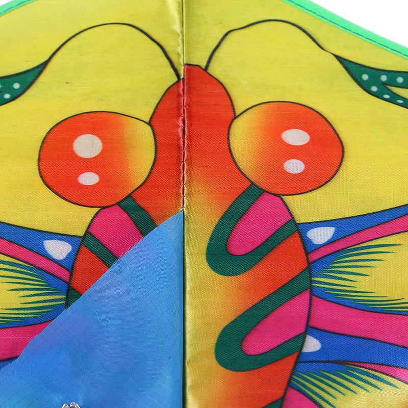 90x50cm Bright Cloth Colorful Butterfly Kite Outdoor Foldable Kites (A)