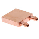 Copper Water Cooling Block, CPU Graphics Card Cooler Heat Sink 40 x 40mm
