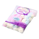 100x Colorful Nail Polish Remover Cotton Balls UV Gel Manicure Removing Wipes