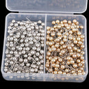 800 Pcs Thumb Tacks ,Map Push Pins 13mm SilverGold Office School Accessories