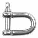 Stainless Steel 10mm 25/64 inch Screw Pin Chain D Dee Shackle Hardware Rigg