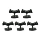 5 Count Whistle Finger Grip Hand Holder Clamp for Basketball Soccer Referees