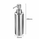 Stainless Steel Pump Soap Lotion Dispenser Liquid Shampoo Bottle Kitchen Ba J9K4