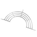 Stainless Steel Semi-circular Oil Drain Rack Home Baking Cooking Oil Drip Filter