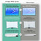 84 Inch 16:9 Behind Back Rear Projection Screen Curtains Film for HD Projectors