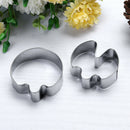 Pea Flower Petals Fondant Cake Mold Stainless Steel Pastry Cookie Cutters