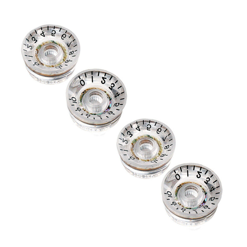 4x Electric Guitar Speed Tone Volume Knob Button  For Gibson Epiphone