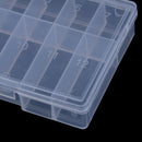 10 Grid transparent fishhook box fish lure hooks fishing accessories tool caslj