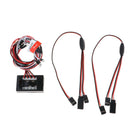 8 LED Light Kit 2 White 2 Red 4 Orange for 1/10 1/8 Traxxas HSP Redcat Axial