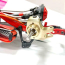 2x RC Brass Front Steering Knuckle Cup for Axial SCX10 II 90046 Replacements