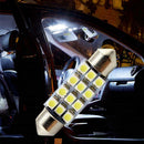 1X 6000K White 41MM Festoon Dome Map Interior LED Light X9H3 Bulb Y1G0