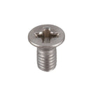 M3 x 6 mm Slotted Phillips Countersunk Screw Machine Screws, 50 Pcs X1P1