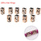 10Pcs/Set Hair Coil Dreadlocks Braid Tube Rings Metal Cuffs Hair Jewelry Dec OZ
