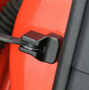 2pcs Car Door Stopper Buckle Stop Cap Rust Protector Cover Fits Ford Mustang 15+