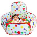 Children Kids Ocean Ball Pit Pool Game Play Tent with 100pcs Ocean Balls