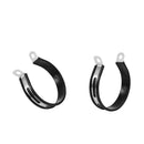 2 x Stainless Steel Universal Motorcycle Exhaust Pipe Bracket Replacement 14.5cm