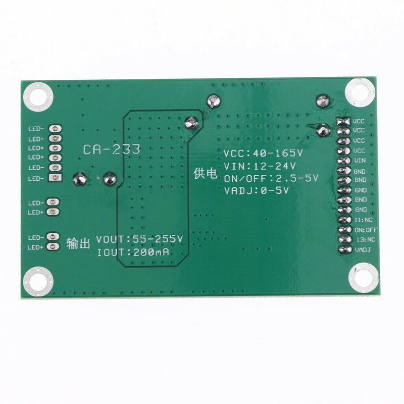 32-60 Inch LED TV Backlight Constant Current Driver Board 55V-255V Output